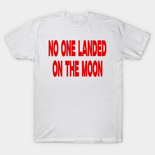 No One Landed on the Moon Shirt Fake Moon Landing Flat Earth Shirt Flat Earth Conspiracy T-Shirt by Y2KERA